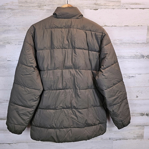Madewell Mens Quilted Puffer Jacket In Cargo Green Medium Primaloft Gorpcore - Picture 5 of 15